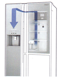 Tank Type Ice Dispenser